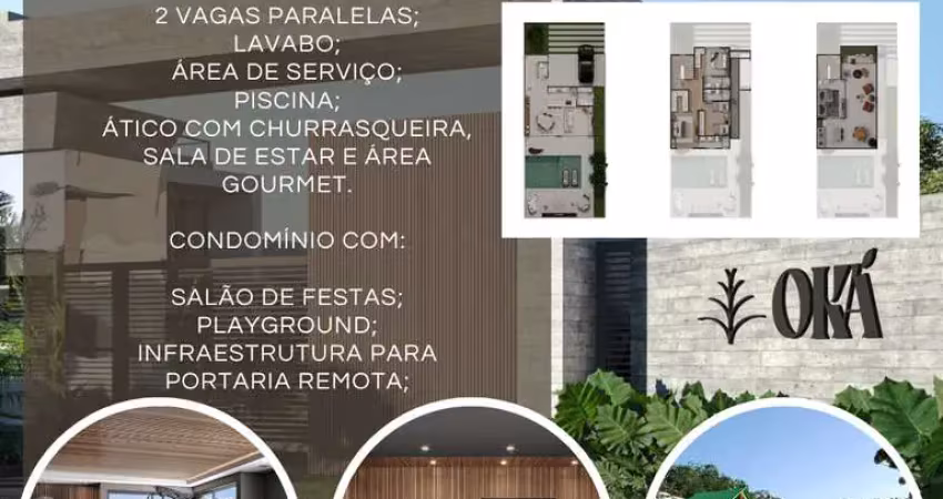 Casa em condomínio fechado com 3 quartos à venda na Rua Ernesto Durigan, Cascatinha, Curitiba