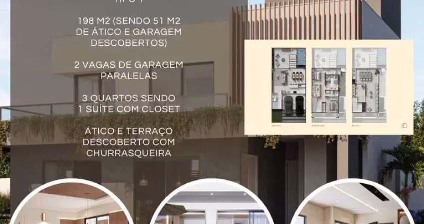 Casa em condomínio fechado com 3 quartos à venda na Rua José Américo Tizoni, Ecoville, Curitiba