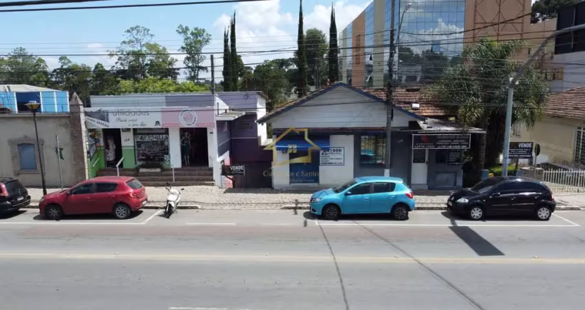 Lojas comerciais com terreno no centro de quatro barras