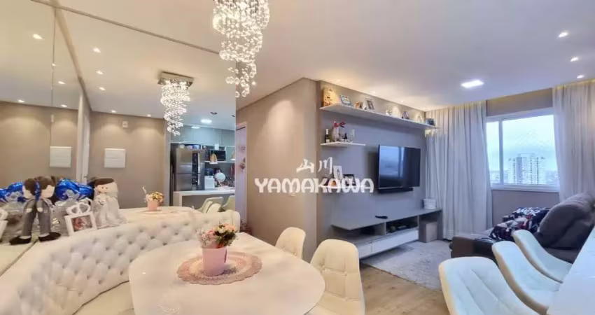 Apartamento com 2 dormitórios à venda, 47 m² por r$ 350.000,00 - cangaíba - são paulo/sp