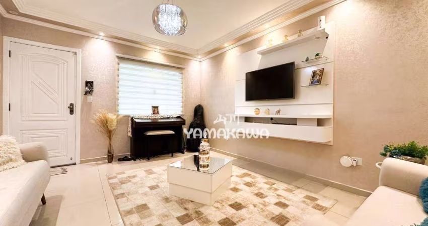 Sobrado com 3 dormitórios à venda, 121 m² por R$ 770.000,00 - Vila Guilhermina - São Paulo/SP