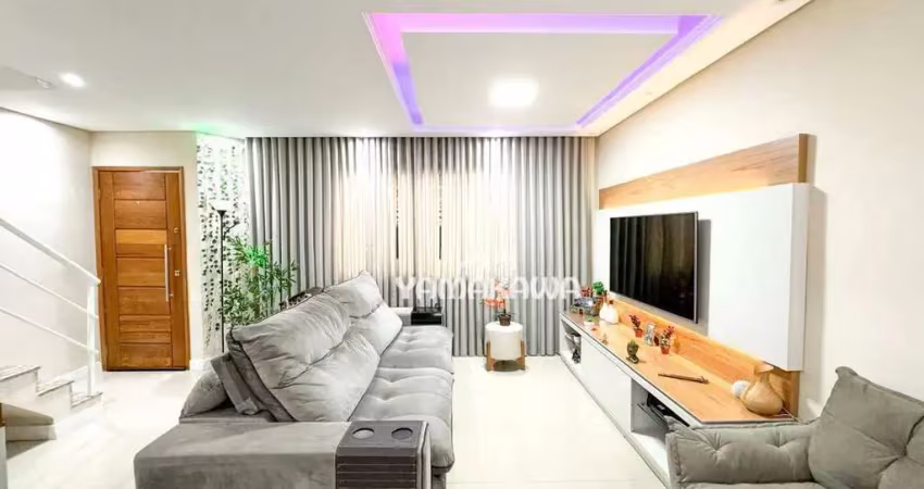 Sobrado com 3 dormitórios à venda, 125 m² por r$ 519.000,00 - vila ré - são paulo/sp