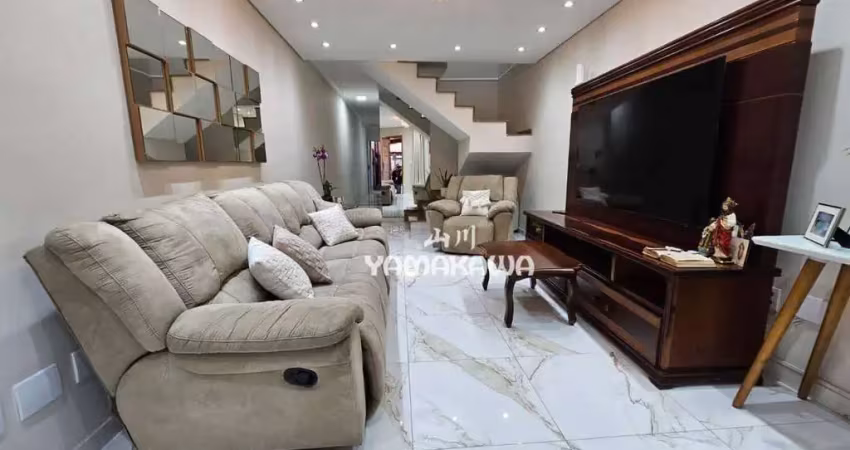 Sobrado com 3 dormitórios à venda, 93 m² por r$ 700.000,00 - parque do carmo - são paulo/sp