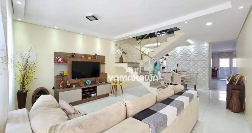 Sobrado com 3 dormitórios à venda, 105 m² por r$ 950.000,00 - guilhermina esperança - são paulo/sp