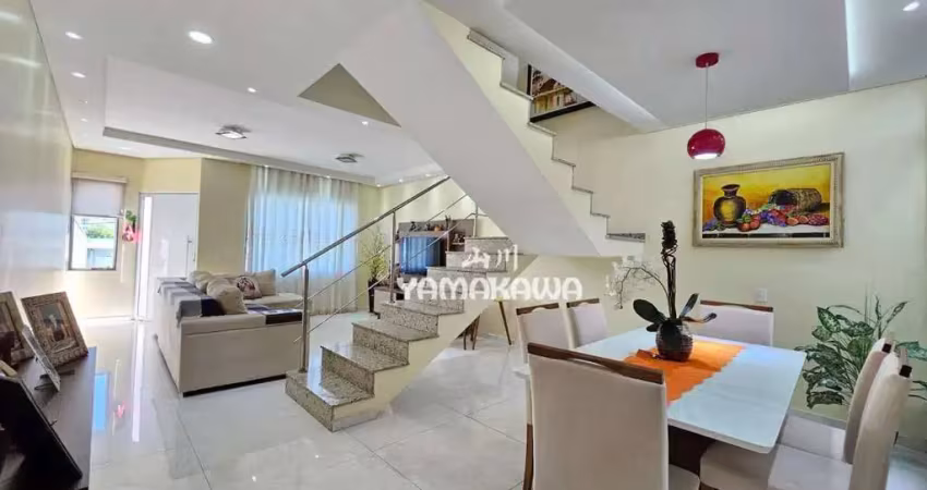 Sobrado com 3 dormitórios à venda, 105 m² por r$ 950.000,00 - guilhermina esperança - são paulo/sp