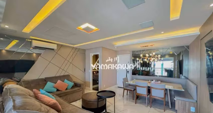 Apartamento com 3 dormitórios à venda, 123 m² por r$ 2.120.000,00 - tatuapé - são paulo/sp