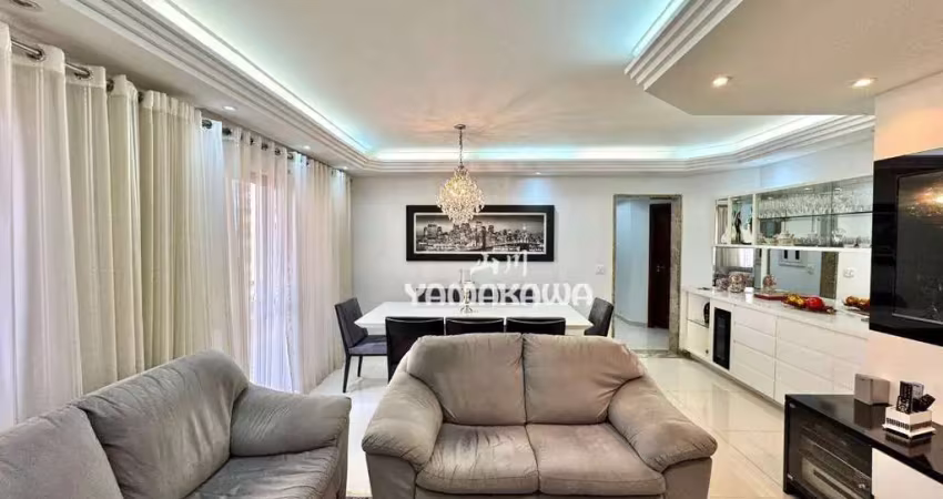 Apartamento com 3 dormitórios à venda, 125 m² por r$ 965.000,00 - jardim anália franco - são paulo/sp
