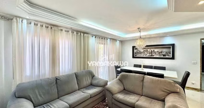 Apartamento com 3 dormitórios à venda, 125 m² por r$ 965.000,00 - jardim anália franco - são paulo/sp