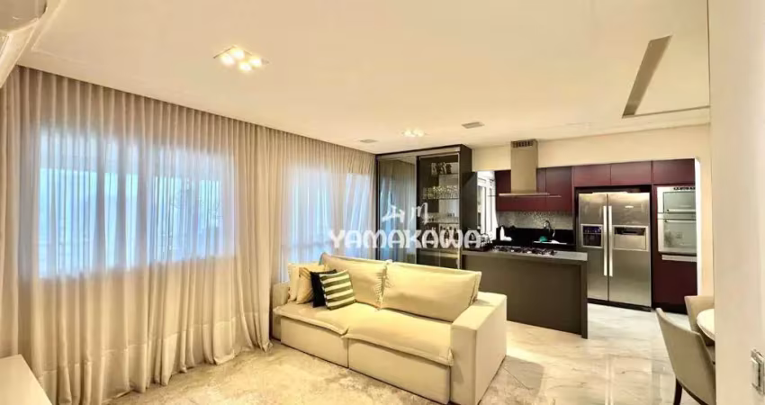 Apartamento com 2 dormitórios à venda, 92 m² por r$ 1.350.000,00 - jardim anália franco - são paulo/sp