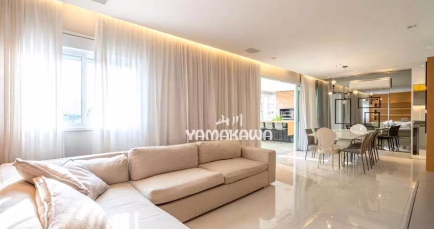 Apartamento com 4 dormitórios à venda, 171 m² por R$ 3.500.000,00 - Jardim Anália Franco - São Paulo/SP