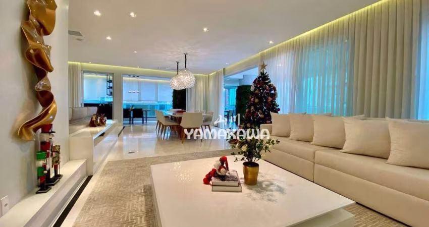Apartamento com 4 dormitórios à venda, 335 m² por R$ 5.300.000,00 - Jardim Anália Franco - São Paulo/SP