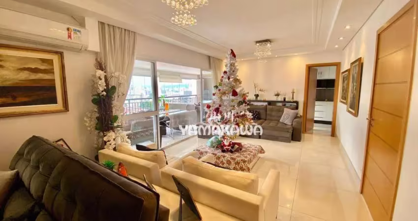 Apartamento com 3 dormitórios à venda, 176 m² por r$ 2.850.000,00 - tatuapé - são paulo/sp