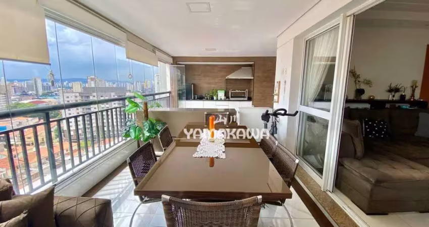 Apartamento com 3 dormitórios à venda, 176 m² por r$ 2.850.000,00 - tatuapé - são paulo/sp