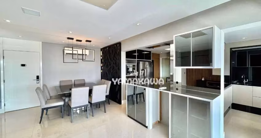 Apartamento com 3 dormitórios à venda, 132 m² por r$ 2.200.000,00 - tatuapé - são paulo/sp