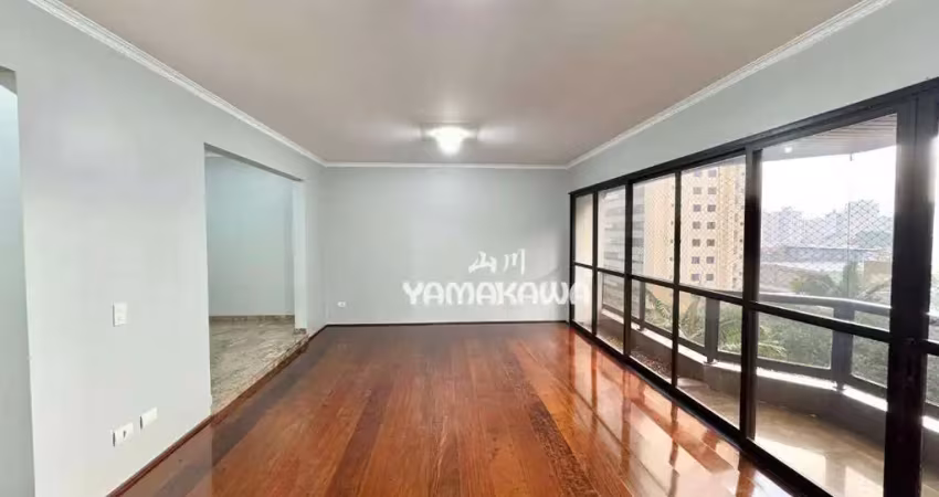 Apartamento com 3 dormitórios à venda, 200 m² por r$ 1.800.000,00 - jardim anália franco - são paulo/sp