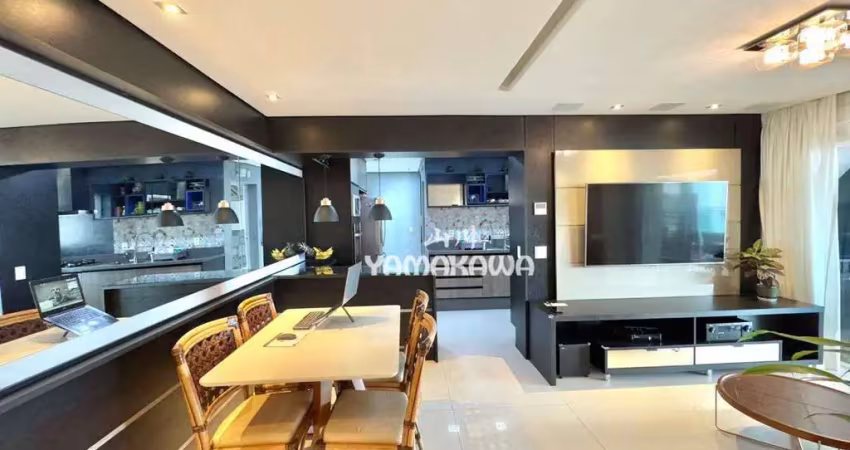 Apartamento com 3 dormitórios à venda, 133 m² por r$ 2.225.000,00 - mooca - são paulo/sp