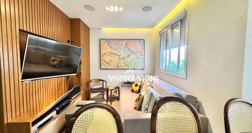Apartamento com 2 dormitórios à venda, 68 m² por R$ 695.000,00 - Mooca - São Paulo/SP