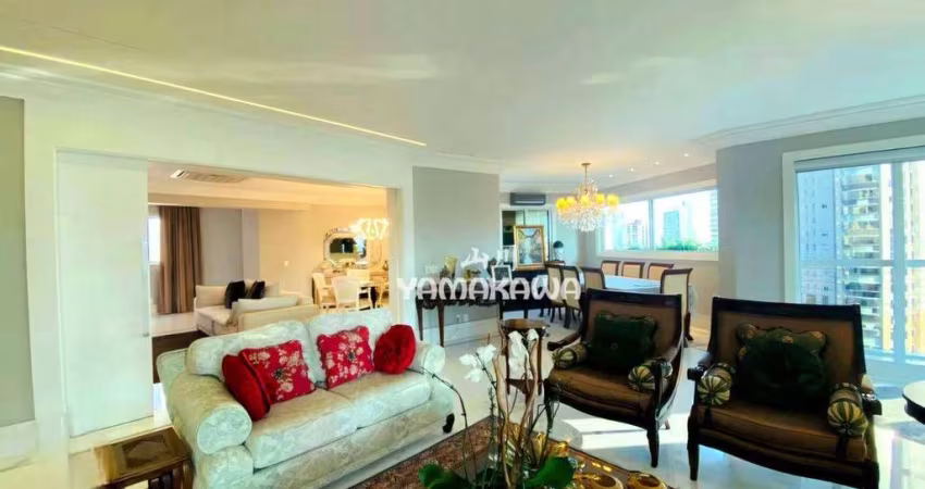 Apartamento com 4 dormitórios à venda, 257 m² por R$ 3.500.000,00 - Jardim Anália Franco - São Paulo/SP