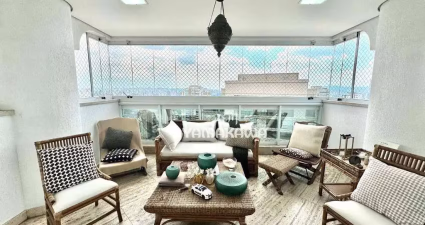 Cobertura com 4 dormitórios à venda, 396 m² por r$ 4.030.000,00 - jardim anália franco - são paulo/sp