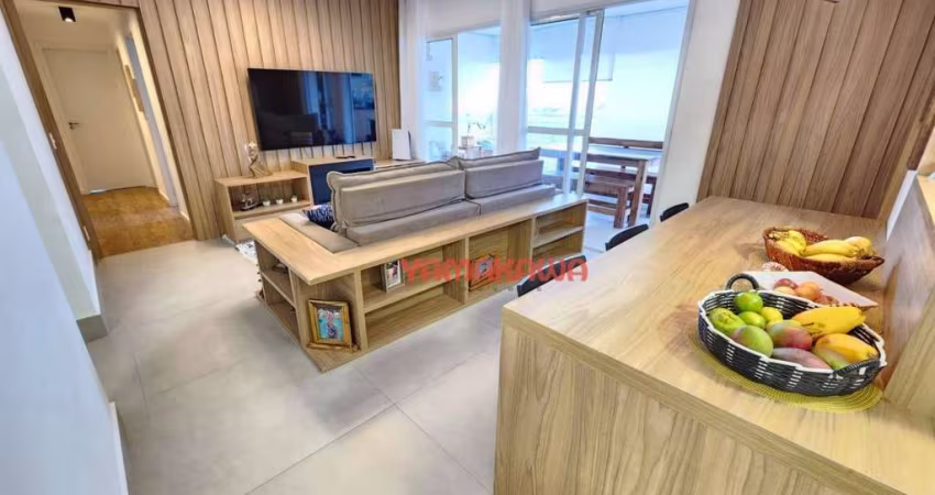 Apartamento com 3 dormitórios à venda, 106 m² por R$ 1.380.000,00 - Tatuapé - São Paulo/SP