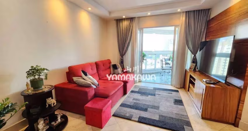 Apartamento com 4 dormitórios à venda, 131 m² por r$ 1.375.000,00 - jardim anália franco - são paulo/sp