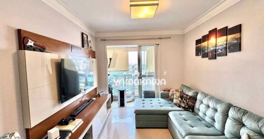 Apartamento com 3 dormitórios à venda, 78 m² por R$ 850.000,00 - Jardim Anália Franco - São Paulo/SP