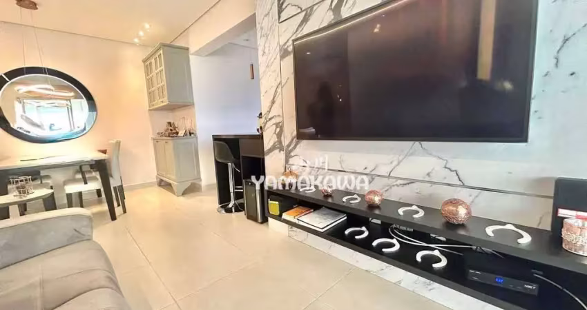 Apartamento com 3 dormitórios à venda, 105 m² por r$ 2.120.000,00 - tatuapé - são paulo/sp