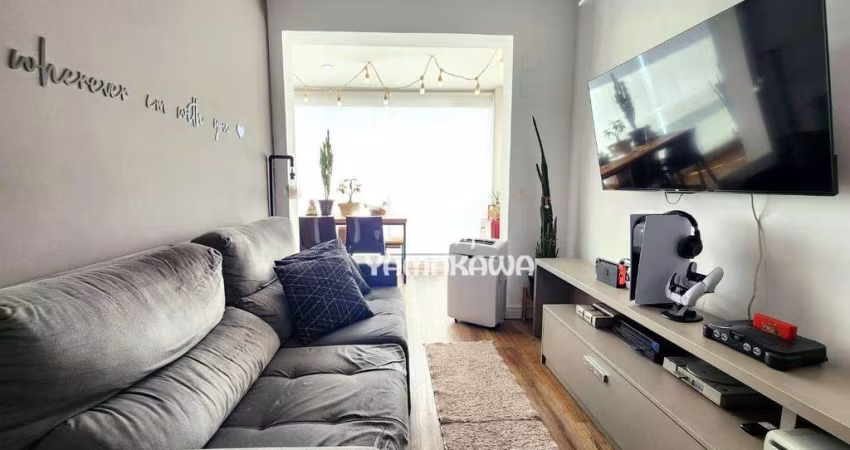 Apartamento com 1 dormitório à venda, 55 m² por R$ 625.000,00 - Tatuapé - São Paulo/SP