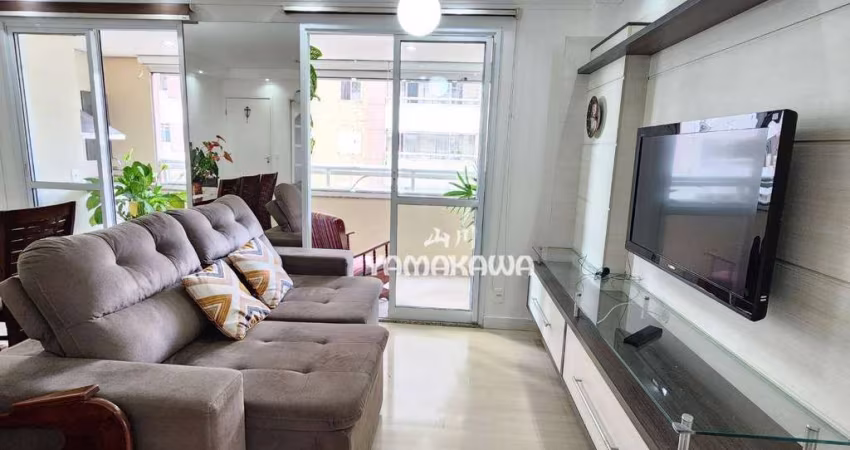 Apartamento com 3 dormitórios à venda, 80 m² por R$ 730.000,00 - Tatuapé - São Paulo/SP