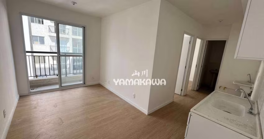 Apartamento com 2 dormitórios para alugar, 36 m² por R$ 2.258,00/mês - Cidade Patriarca - São Paulo/SP