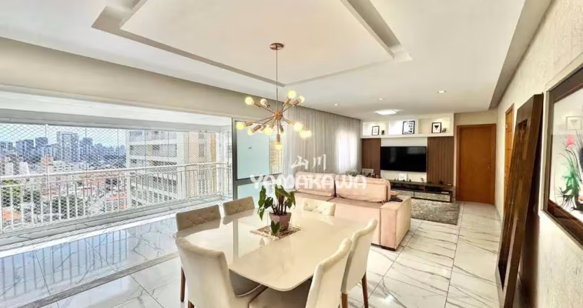 Apartamento com 3 dormitórios à venda, 171 m² por r$ 2.700.000,00 - tatuapé - são paulo/sp
