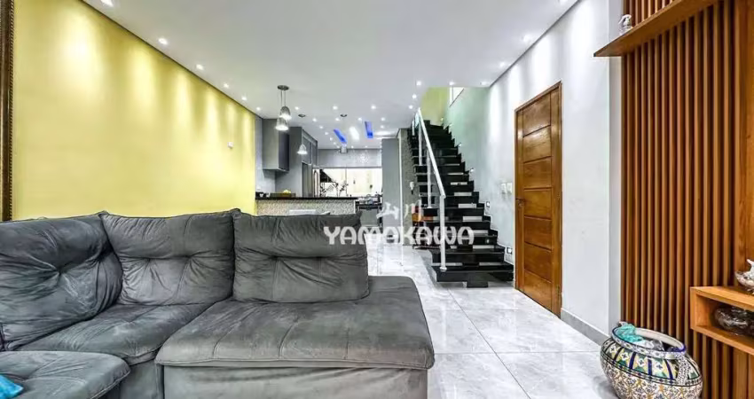 Sobrado com 3 dormitórios à venda, 177 m² por r$ 875.000,00 - cangaíba - são paulo/sp