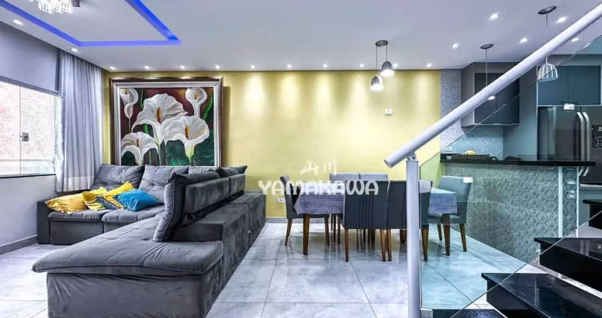Sobrado com 3 dormitórios à venda, 177 m² por r$ 875.000,00 - cangaíba - são paulo/sp