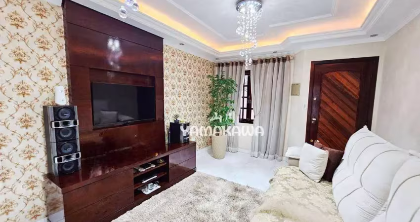 Sobrado com 3 dormitórios à venda, 173 m² por r$ 750.000,00 - parque do carmo - são paulo/sp