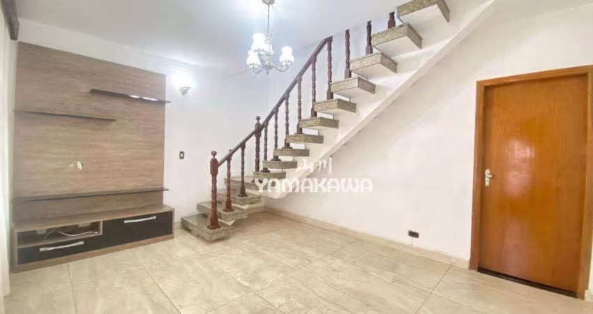 Sobrado com 3 dormitórios para alugar, 210 m² por R$ 5.500,00/mês - Jardim Anália Franco - São Paulo/SP