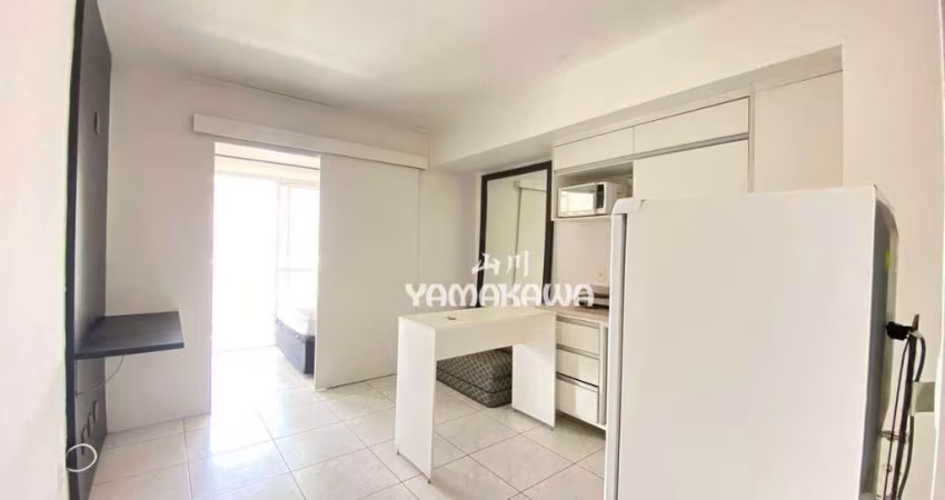 Apartamento com 1 dormitório para alugar, 35 m² por R$ 3.088,30/mês - Tatuapé - São Paulo/SP