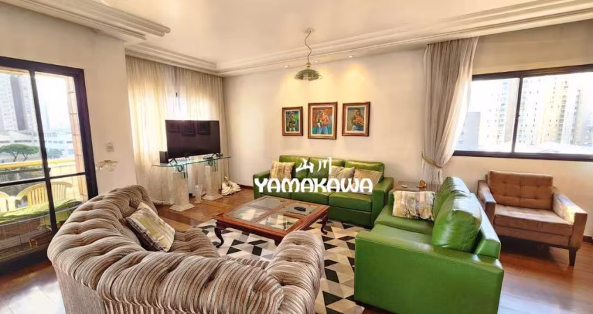 Apartamento com 3 dormitórios à venda, 200 m² por R$ 1.400.000,00 - Tatuapé - São Paulo/SP
