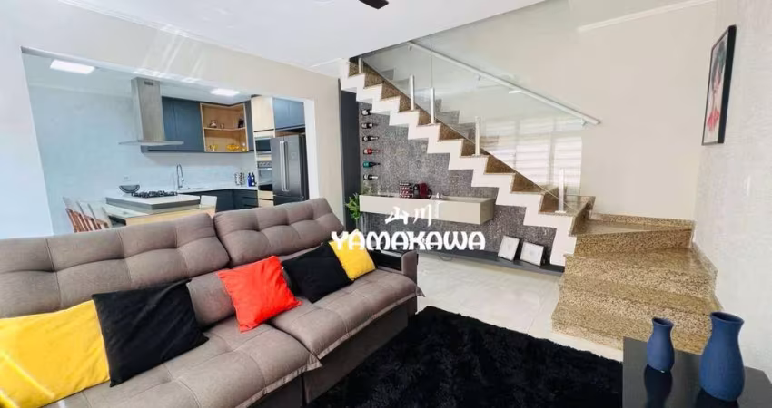 Sobrado com 3 dormitórios, 200 m² - venda por R$ 2.250.000,00 ou aluguel por R$ 12.970,00/mês - Tatuapé - São Paulo/SP