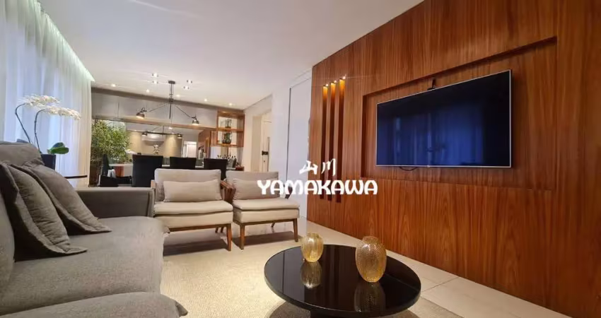 Apartamento com 3 dormitórios à venda, 146 m² por r$ 2.620.000,00 - belenzinho - são paulo/sp