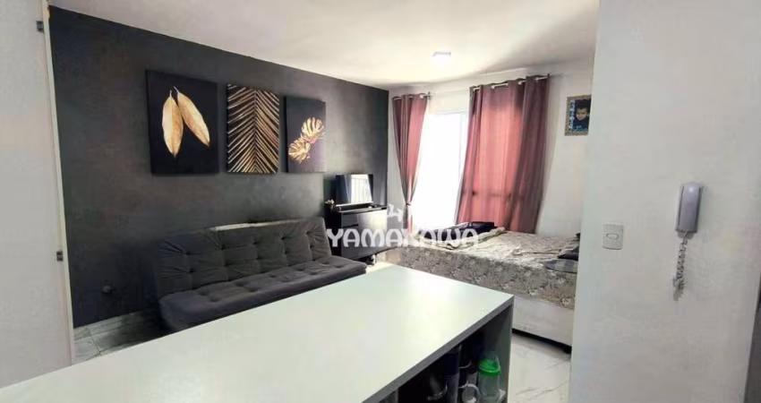 Apartamento com 1 dormitório, 28 m² - venda por R$ 210.000,00 ou aluguel por R$ 340,01/mês - Vila Ré - São Paulo/SP