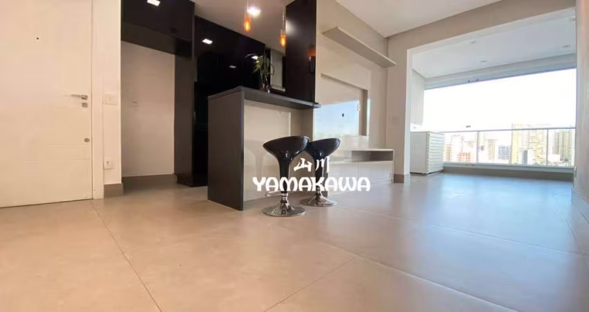 Apartamento com 2 dormitórios para alugar, 71 m² por R$ 7.150,00/mês - Tatuapé - São Paulo/SP