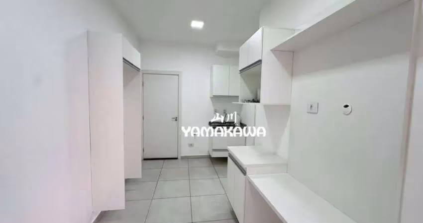 Apartamento com 2 dormitórios para alugar, 44 m² por r$ 2.548,00/mês - tatuapé - são paulo/sp