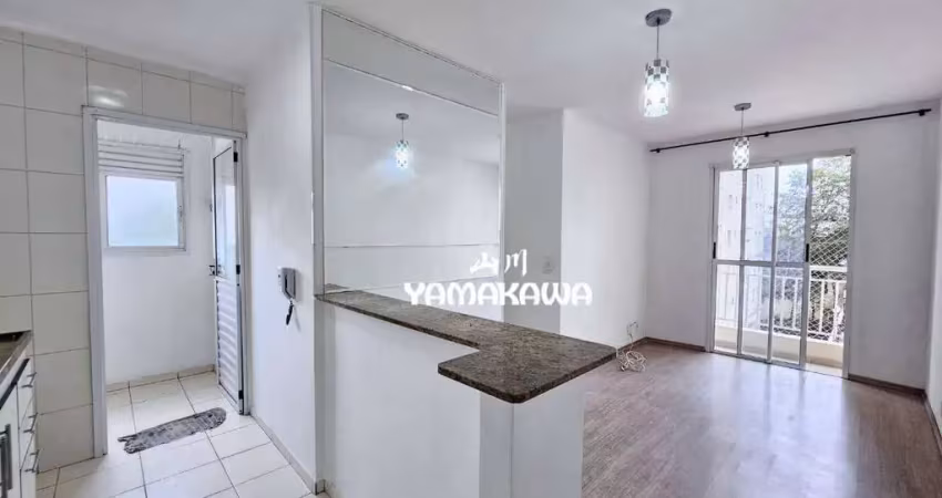 Apartamento com 2 dormitórios para alugar, 51 m² por r$ 2.171,49/mês - ponte rasa - são paulo/sp