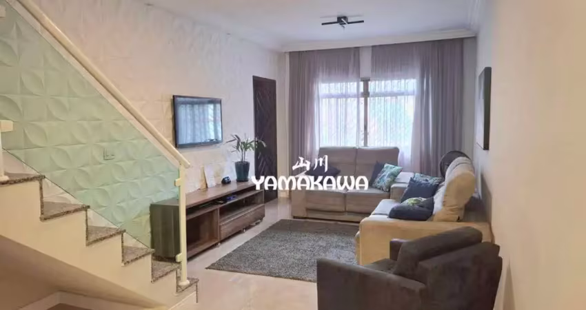 Sobrado com 3 dormitórios à venda, 138 m² por r$ 850.000,00 - ponte rasa - são paulo/sp