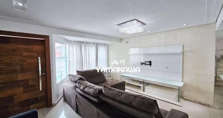 Sobrado com 3 dormitórios à venda, 218 m² por r$ 990.000,00 - parque do carmo - são paulo/sp