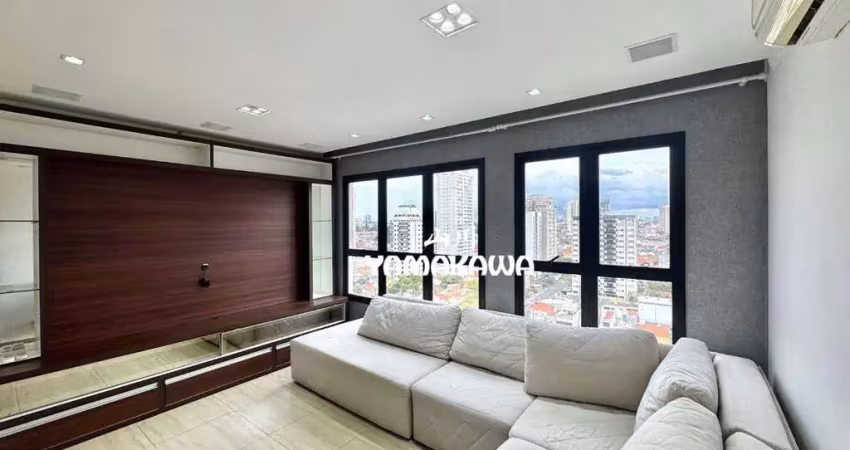 Apartamento com 2 dormitórios para alugar, 70 m² por r$ 5.091,00/mês - jardim anália franco - são paulo/sp