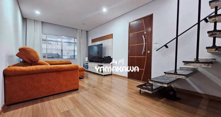 Sobrado com 3 dormitórios à venda, 174 m² por r$ 850.000,00 - vila guilhermina - são paulo/sp