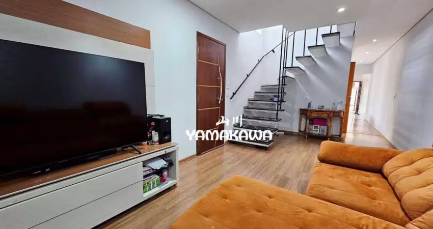 Sobrado à venda, 174 m² por r$ 830.000,00 - vila guilhermina - são paulo/sp