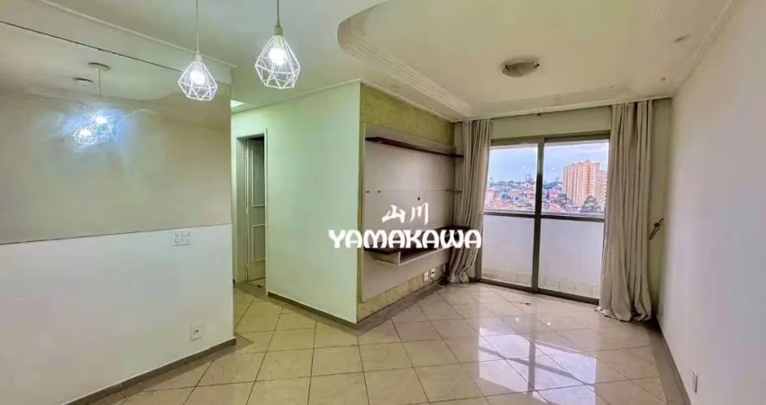 Apartamento com 3 dormitórios para alugar, 60 m² por r$ 3.097,00/mês - vila carrão - são paulo/sp