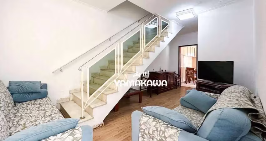 Sobrado com 3 dormitórios à venda, 131 m² por r$ 841.000,00 - vila ré - são paulo/sp